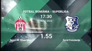 FC Sepsi OSK vs FC Farul Constanța  Superliga  19022024  COMENTARIU LIVE [upl. by Hcaz]