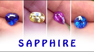 SAPPHIRE GEMSTONES  SAMEERA GEMS [upl. by Bradley]