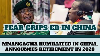 Mnangagwa ANNOUNCES RETIREMENT Will Chiwenga get a chance to takeover [upl. by Scarito111]