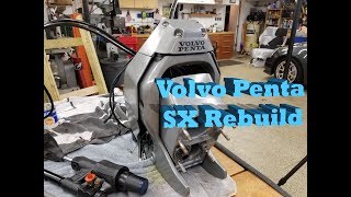 Reassembling a Volvo Penta SXM Outdrive Transom Assembly [upl. by Heddi]