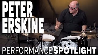 Performance Spotlight Peter Erskine 1 of 2 [upl. by Aerdnaxela]