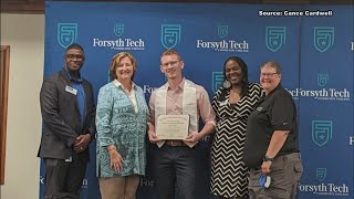 Forsyth Tech program creates pipeline for workers [upl. by Leuneb]