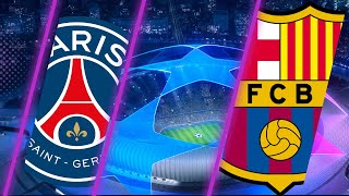 PARIS SAINT GERMAIN VS FC BARCELONA [upl. by Thornburg]