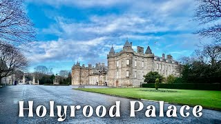 A Walk around Holyrood Palacethe Home of MARY Queen of Scots 👸 Edinburgh Scotland 4K HDR [upl. by Dede]