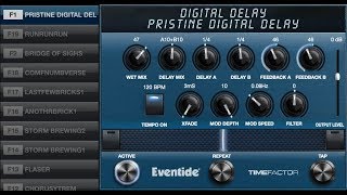 Eventide H9  TimeFactor アルゴリズム [upl. by Buonomo]