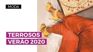 Como usar tons terrosos no verão 2020  Camila Gaio [upl. by Adon]