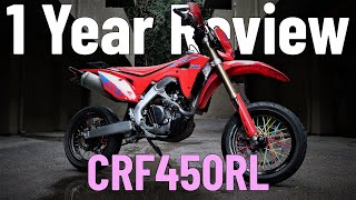 Whats it like to own a 2022 CRF450RL for a year [upl. by Barton]