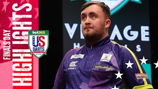 THE CHAMP IS CROWNED 🏆🗽  Finals Day Highlights  2024 bet365 US Darts Masters [upl. by Qooraf737]