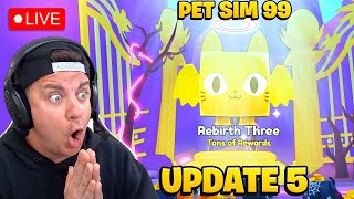 BIGGEST UPDATE EVER in PET SiM 99  Update 5 [upl. by Flavia]