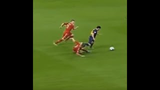 messi vs ribery dribbling each other in 2013 [upl. by Eadith]