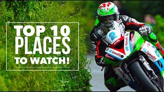 Isle of Man TT Top 10 Places to Watch  BikeSocial [upl. by Vania38]