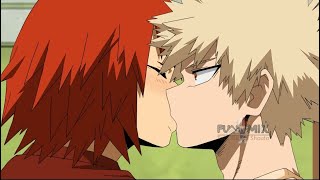 Kiribaku Kiss Behind The Scenes BTS  Kirishima Eijirou x Bakugo Katsuki YAOI [upl. by Sualocin30]