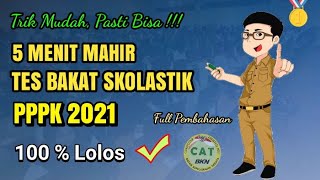 Soal P3K 2021 Tes Bakat Skolastik  Full pembahasan [upl. by Hyacinth520]