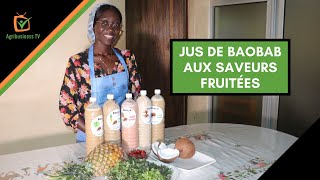 Burkina Faso Jus de baobab aux saveurs fruitées [upl. by Ekim818]