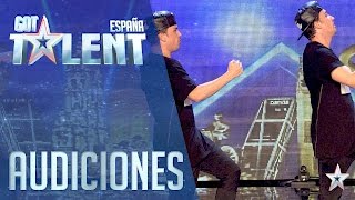 Te costará distinguirlos  Audiciones 4  Got Talent España 2016 [upl. by Ihcekn]