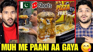 Indian Reaction on Pakistan Street Food Shorts ft Anas Faisal [upl. by Brenk301]