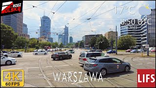 4k POLAND🚶🏽‍♂️WALK  WARSAW  🚃 WOLA 🚦  60fps PrzezPolskę [upl. by Dopp]