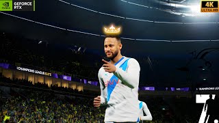 eFootball 2025  AlNassr FC vs Al Hilal SFC  Ronaldo vs Neymar  AFC League Clash 4K HDR [upl. by Nochur633]