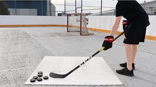 OBHL Shooting  The Best Hockey Stick [upl. by Cirdec]