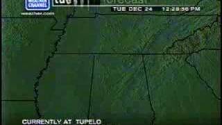 TWC Local Forecast Christmas 2002 [upl. by Sinnod]