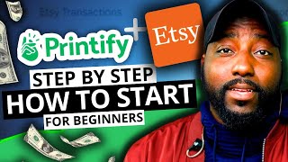 How To Connect Printify To Etsy Tutorial for Beginners 2024 Update [upl. by Ivy]