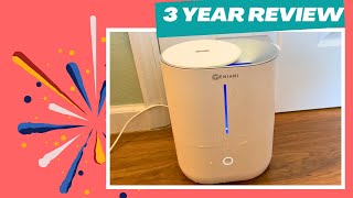 GENIANI Ultrasonic Cool Mist Humidifier 3 YEAR Review [upl. by Felicdad]