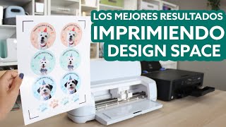 Cricut  ¿Cómo imprimir desde Design Space y Obtener una excelente impresión [upl. by Rainah]