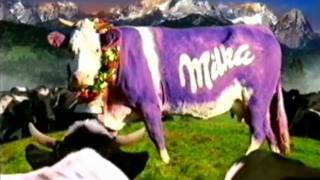 Milka Werbung lila Kuh 1998 [upl. by Zwart173]