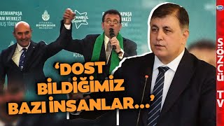 Tunç Soyer İmamoğluyla Fotoğraf Çektirmişti Cemil Tugay Böyle Sitem Etti İçim Acıyor [upl. by Initof]