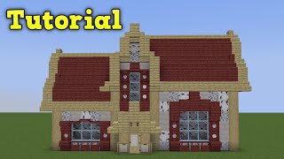 Diorite and Birch House Minecraft  Building tutorials  5How To Build [upl. by Megdal]