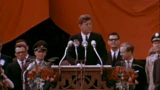 John F Kennedys Speech at the Berlin Wall [upl. by Lorna]