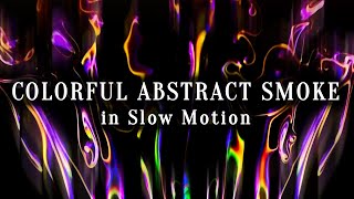 BEAUTIFULLY RELAXING COLORFUL LASERLIT SMOKE in SLOW MOTION Soothing Music  Exteroceptive Gazing [upl. by Burke284]