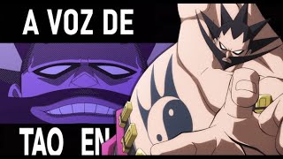 TAO EN Comparando Vozes de SHAMAN KING  Daidôô [upl. by Stevena]