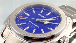 JeanRichard Terrascope Blue Dial [upl. by Nessej]