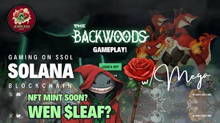 The Backwoods Gameplay  TIL MY VIT RUNS OUT  GIB LEAF  TheBackwoodsSOL [upl. by Loar]