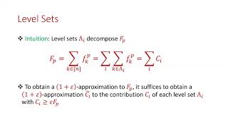 Separations for Estimating Large Frequency Moments on Data Streams [upl. by Lanette551]