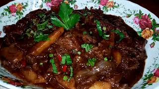 Daging Masak Black Pepper Simple dan Sedap [upl. by Lah]