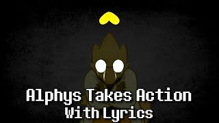 Alphys Takes Action With Lyrics  Undertale REMASTERED [upl. by Ayet]