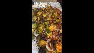 Amazing Brussels and Bacon Recipe 🥓 🥬 [upl. by Calloway]