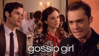 Chuck Gets in Between Dan amp Blair  Gossip Girl [upl. by Ahsiuqet]