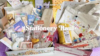 ⋆˚✿˖° Stationery Pal Haul  Giveaway CLOSED 🎀🧸🍰  feat stationerypal [upl. by Franciskus]