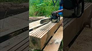 Stihl Chainsaw board size cutting skill [upl. by Margret]