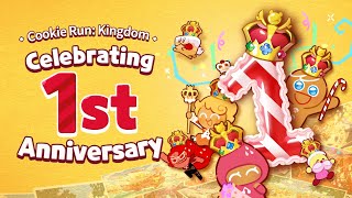 Celebrating Our 1st Anniversary l Cookie Run Kingdom Year in Review 🎂💕 [upl. by Hegarty]