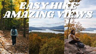 The BEST BEGINNER Hike in the Adirondacks  Fall Hiking in New York [upl. by Aldred]