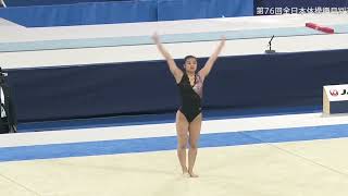 2022 YOSHIMURA Hohoemi 吉村萌惠美 Synchronized Floor Music [upl. by Ahrat]