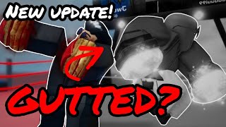 THESE NERFS ARE CRAZY NEW UPDATE ON UNTITLED BOXING GAME [upl. by Sorips]