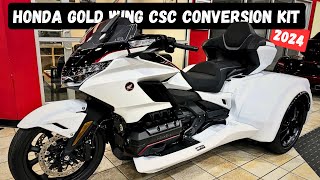 The Ultimate Trike Upgrade for Touring Enthusiasts  2024 Honda Gold Wing CSC Conversion Kit [upl. by Leizo]