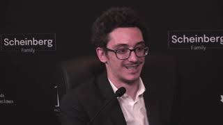 Postgame Press Conference with Fabiano Caruana and Praggnanandhaa  Round 13  FIDE Candidates [upl. by Ailin]