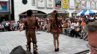 Bolivia de Fiesta  en Shinjuku  Kabukicho  Tokio Japon 2009 V [upl. by Torrin807]