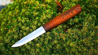 HOW TO MAKE A BUDGET KNIFE IN 1 DAY Trollsky Knifemaking [upl. by Marsiella]